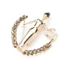 Libra constellation - metal broochBrooches