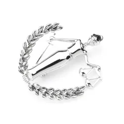 Libra constellation - metal broochBrooches