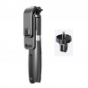 4 in 1 Selfie-Stick - LED-Ringlicht - kabellos - Bluetooth - Mini-Handstativ - mit Fernbedienung