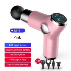Mini-Gun-Massagegerät - Vibrator - Muskelentspannung - Schmerzlinderung - LCD-Display