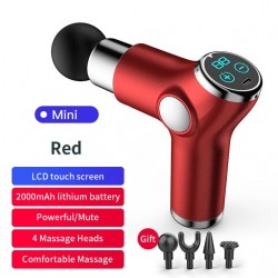 Mini-Gun-Massagegerät - Vibrator - Muskelentspannung - Schmerzlinderung - LCD-Display