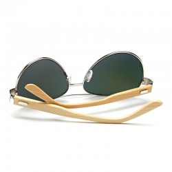 Bamboo & metal - handmade sunglasses - unisexSunglasses