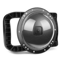 Tauchkuppelanschluss - Dual-Handheld - wasserdichte Objektivabdeckung - für GoPro Hero 8 Black - 6 Zoll