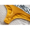 Sexy panties - thongs with cut out holes - with letteringLingerie