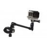 Klemmhalterung - Selfie-Stick - Flexbacke - für GoPro Hero 8 9 10 Xiaomi YI 4K SJ4000 SJ5000 SJ6000