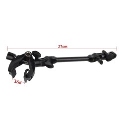 Klemmhalterung - Selfie-Stick - Flexbacke - für GoPro Hero 8 9 10 Xiaomi YI 4K SJ4000 SJ5000 SJ6000