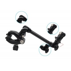 Klemmhalterung - Selfie-Stick - Flexbacke - für GoPro Hero 8 9 10 Xiaomi YI 4K SJ4000 SJ5000 SJ6000