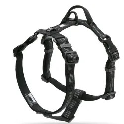 Hundegeschirr - reflektierendes Nylon - verstellbar