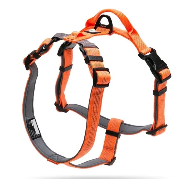 Hundegeschirr - reflektierendes Nylon - verstellbar