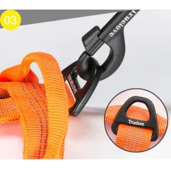Hundegeschirr - reflektierendes Nylon - verstellbar