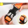 Hundegeschirr - reflektierendes Nylon - verstellbar