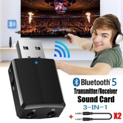 KN330 - USB - Bluetooth - Sender - Audioempfänger - 3,5 mm AUX-Buchse - 3 in 1 Adapter