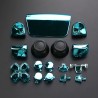 Komplettes Chromset - für Playstation PS5 Controller - Tasten / Thumbsticks / Joystickkappe / L1 / R1 / L2 / R2 / D-Pad