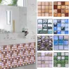 Mosaic style wall sticker - waterproof self adhesive tiles - 10 * 10 cm - 10 piecesWall stickers