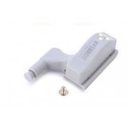 Sensor with LED light - for an inner hinge - universal - for furniture / wardrobes / cabinetsFurniture