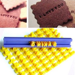 Backen Silikonform - Buchstaben des Alphabets