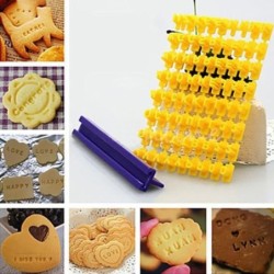 Baking silicone mould - alphabet lettersBakeware