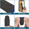 Thumb cover - finger sleeve - anti-slip - non-scratch - for touch screen / gaming - 2 piecesVideo Games