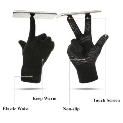 Warm winter gloves - touch screen function - non-slipGloves