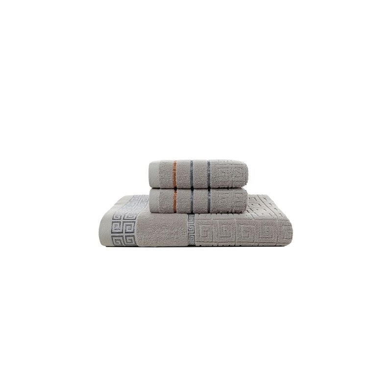 Luxuriöses großes Bade-/Gesichts-/Handtuch - Baumwolle - 70 * 140cm - 3er Set