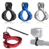 Aluminum handlebar mount for GoProMounts