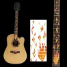 Guitar fretboard sticker - ultra thinGuitars
