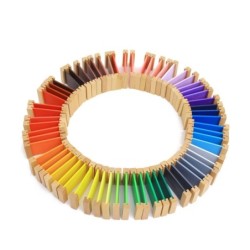 Farben lernen - Holzpuzzle - Lernspielzeug