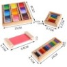 Farben lernen - Holzpuzzle - Lernspielzeug