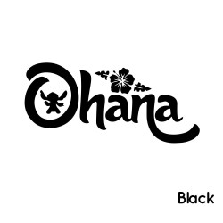 Vinyl-Autoaufkleber - wasserdicht - Ohana