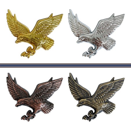 3D Adler - Metall Emblem - Autoaufkleber