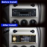 4,1 Zoll - 1 Din - Autoradio - Fernbedienung - HD - Bluetooth - 12V - USB - AUX - FM