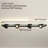 Moderne LED Deckenleuchte - dimmbar - drehbar