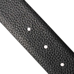 Modischer Ledergürtel - Metallschnalle mit Pferd