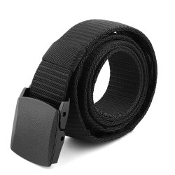 Anti-Diebstahl-Gürtel - mit verdecktem Reißverschluss - Unisex - 120cm