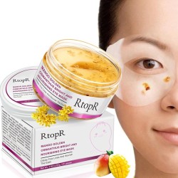 Eye mask - anti-puffiness - anti-wrinkle - mango / golden osmanthus - 40 piecesSkin