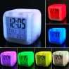 Digital alarm clock - LED - thermometer - date - cubeClocks