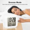 Digital alarm clock - LED - thermometer - date - cubeClocks