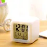 Digital alarm clock - LED - thermometer - date - cubeClocks