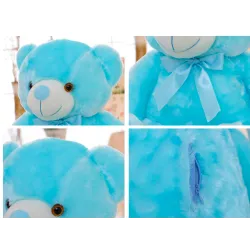 Glowing plush teddy bear - with LED lights - toyCuddly toys