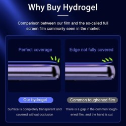 Hydrogel film - screen protector - for Samsung Galaxy S10 S20 S9 S8 S21 Plus Ultra Note - 4 piecesScreen Protectors