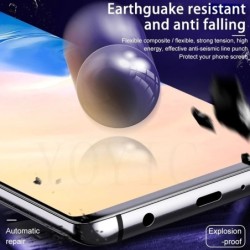 Hydrogelfolie - Displayschutzfolie - für Samsung Galaxy S10 S20 S9 S8 S21 Plus Ultra Note - 4 Stück