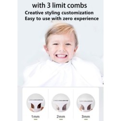 Kemei KM-1319 - professioneller elektrischer Haarschneider / Trimmer - 100V - 240V - für Babys / Kinder