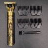 Professioneller elektrischer Haarschneider / Trimmer - Akku - Totenkopf / Buddha / Phoenix - LCD