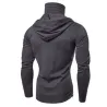 Men's long sleeve hoodie - with face coverHoodies & Sweatshirt