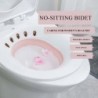 Damen-Klappbidet - WC-Sitz - Bewässerung - selbstreinigend