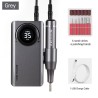 Professional nail drill machine - electric nail file - for manicure / pedicure - rechargeable - 35000 RPM - 30WNail drills