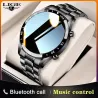 LIGE - Smart Watch - Touchscreen - Fitness Tracker - Blutdruck - Wasserdicht - Bluetooth - Android iOS
