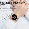 LIGE - Smart Watch - Farbdisplay - Full Touch - Fitnesstracker - Blutdruck - Wasserdicht - Unisex