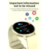 LIGE - Smart Watch - Full-Touchscreen - Fitness-Tracker - Blutdruck - Wasserdicht - Bluetooth - Android IOS