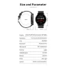 LIGE - Smart Watch - Full-Touchscreen - Fitness-Tracker - Blutdruck - Wasserdicht - Bluetooth - Android IOS